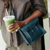 Sac .5 in Navy Mellow