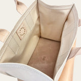 Sac 1 in Veggie Tan and Natural Canvas