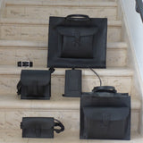 Eyeglasses/Phone Sac in Vegan Black