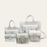 Sac Petit in White Italian