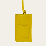 Eyeglasses/Phone Sac in Lemon Yellow