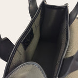 Sac Petit  in Pine Canvas with Vegan Trim
