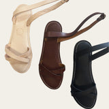 Cross Sandal WH