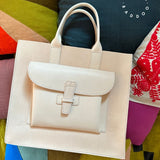 Sac 2 in Natural Veggie Tan