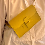 Belt Sac in Lemon Yellow