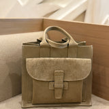 Sac Petit in Desert Sand Suede