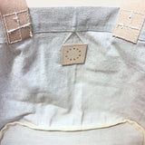 Carry All Bag in Canvas and Natural Veggie Tan
