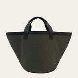 CarryAll in Pine Canvas with Vegan Trim